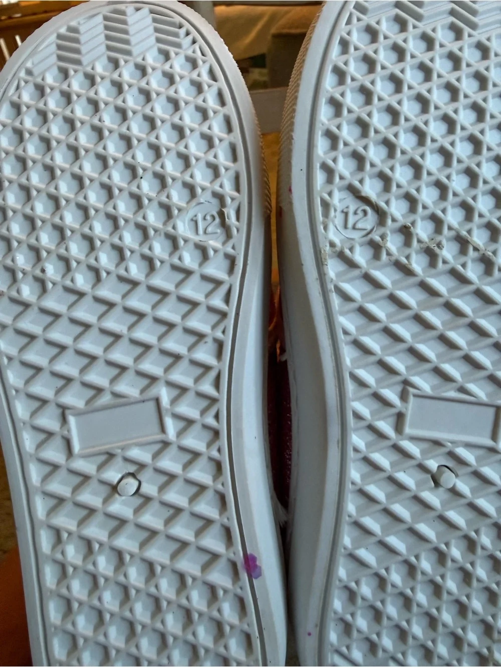 Kids Sparkle Slip-On Shoes - Pink Glitter